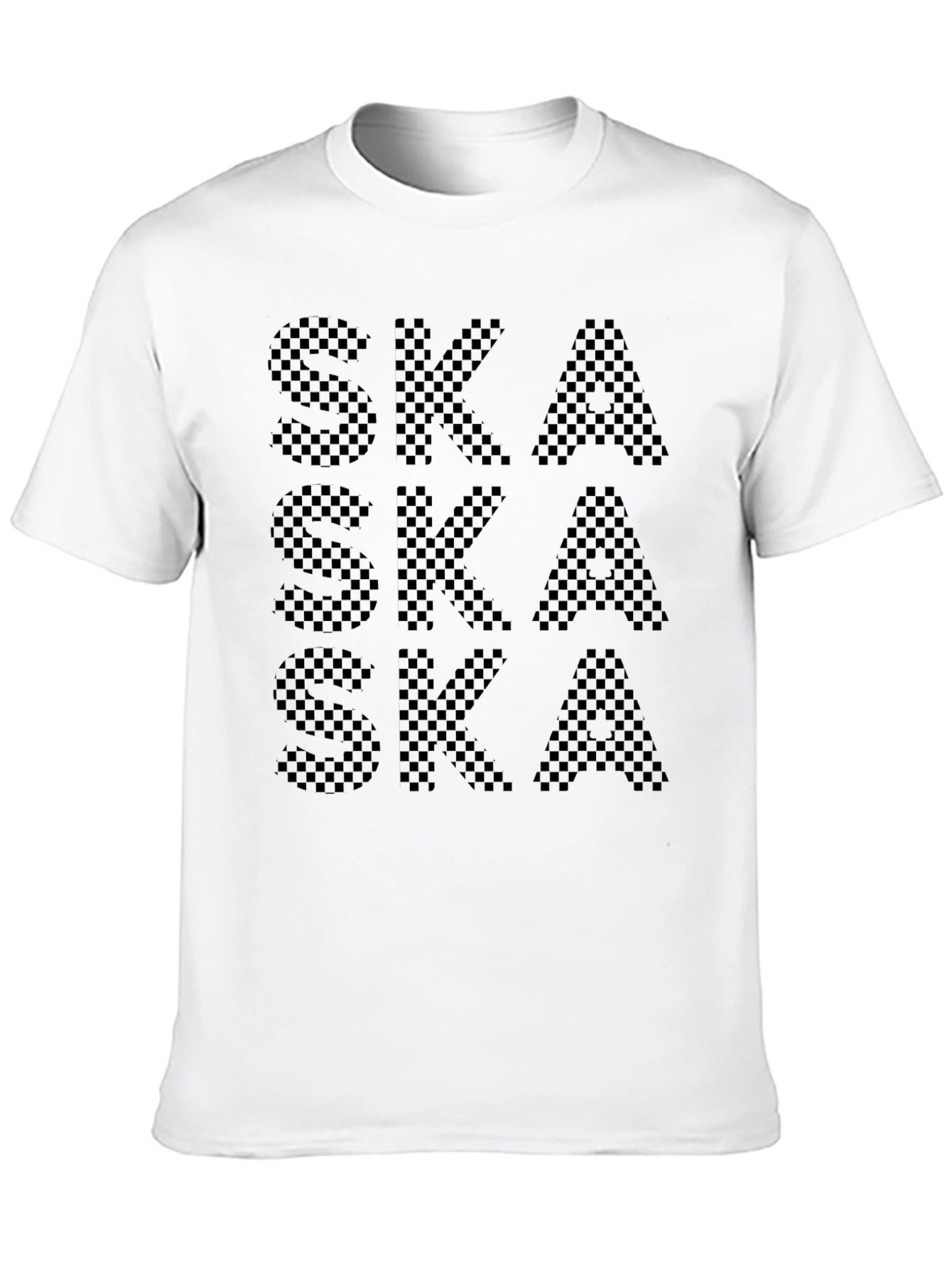 Ska Checkerboard T-Shirt - Stylish Music Tee