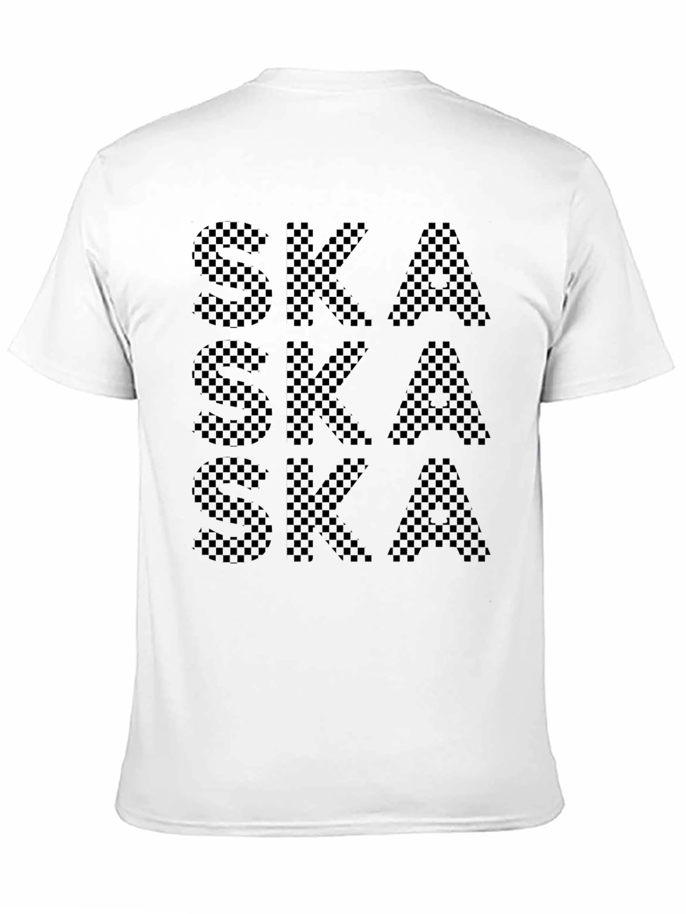 Ska Checkerboard T-Shirt - Stylish Music Tee