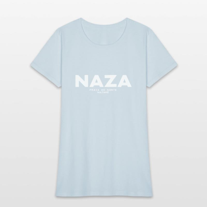 Praia do Norte Surfing Portugal Naza Font design