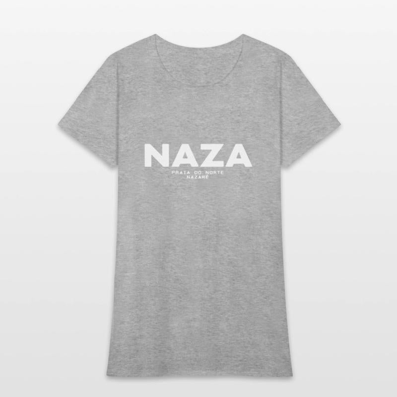 Praia do Norte Surfing Portugal Naza Font design