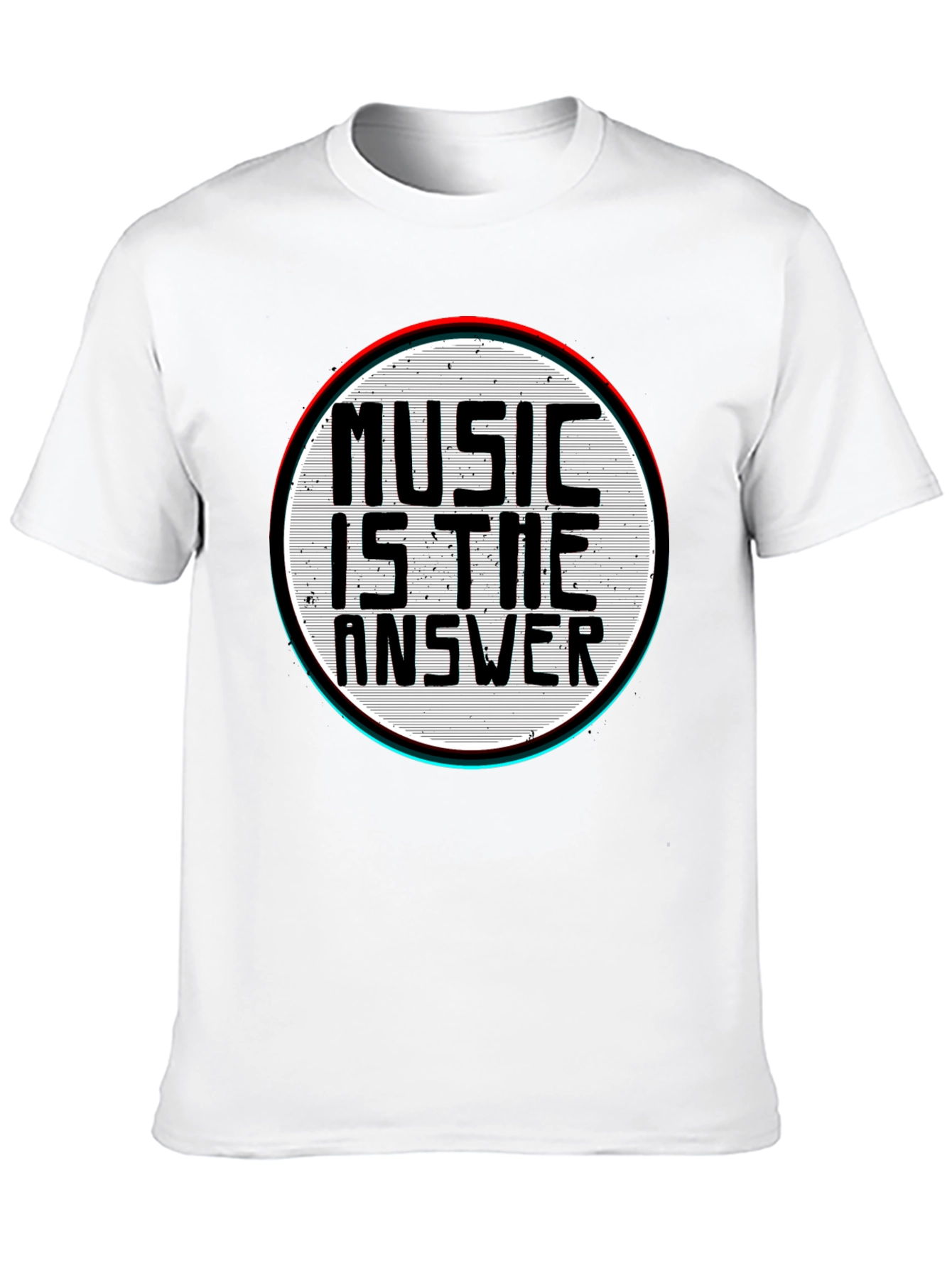 Music Is The Answer Graphic T-Shirt