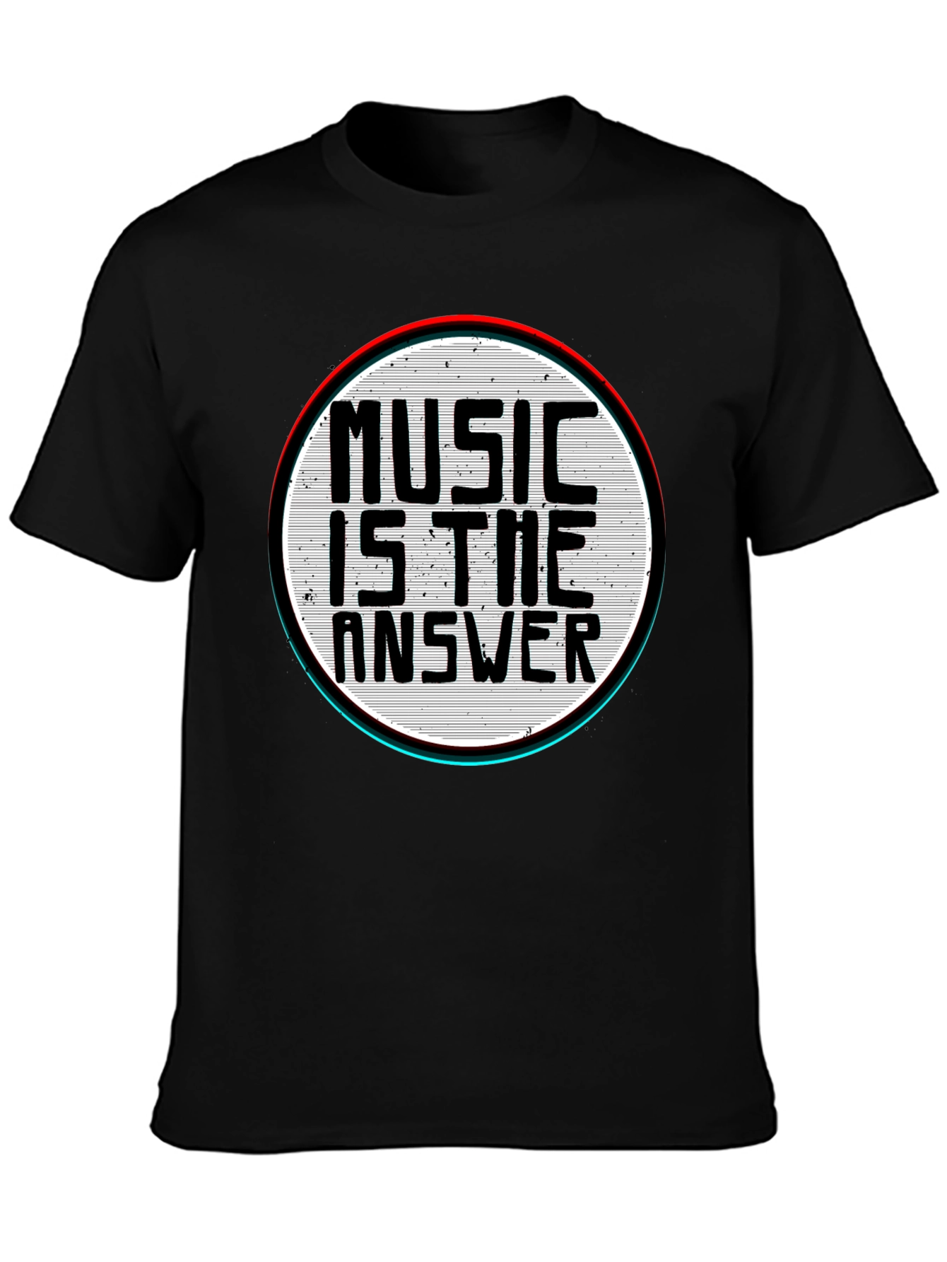 Music Is The Answer Graphic T-Shirt