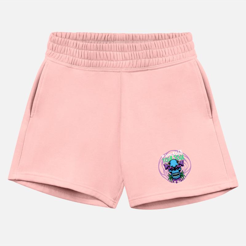 Psychedelic Rock Skull Design