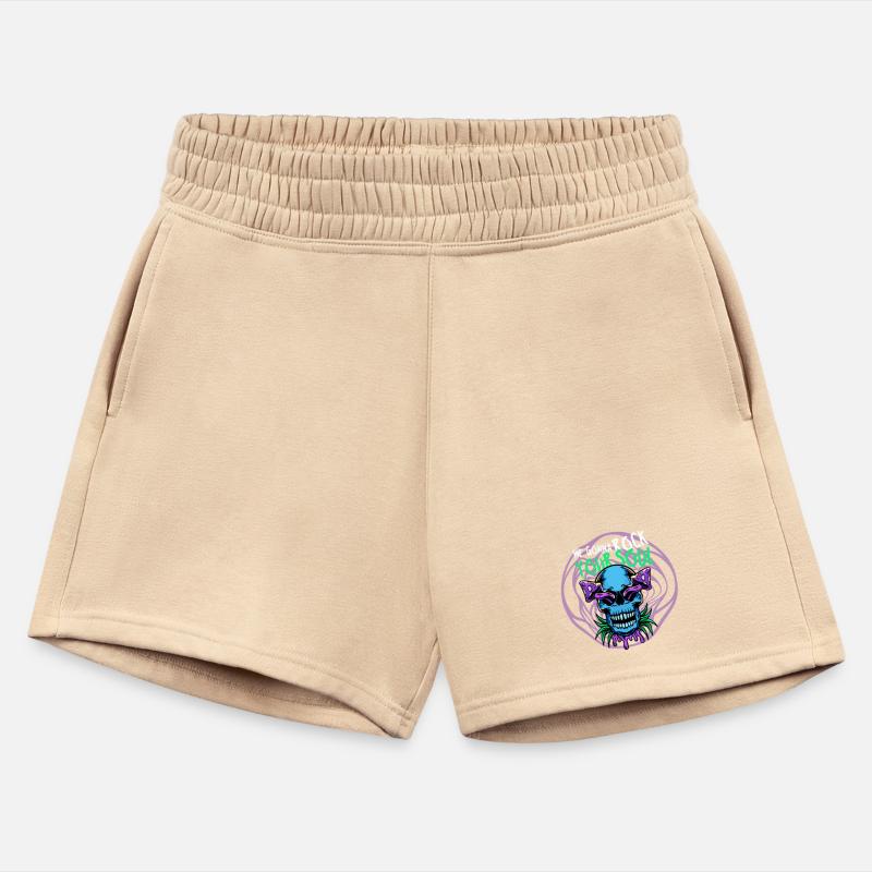 Psychedelic Rock Skull Design