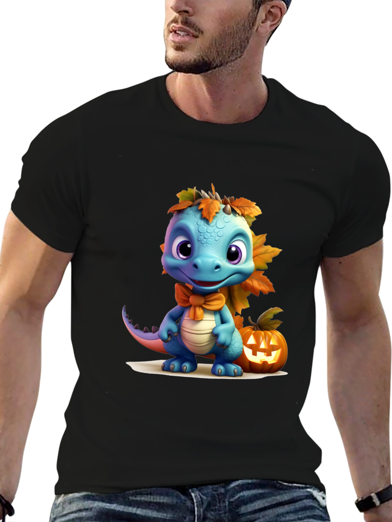 Halloween Dragon Tee: Spooky Cute T-Shirt
