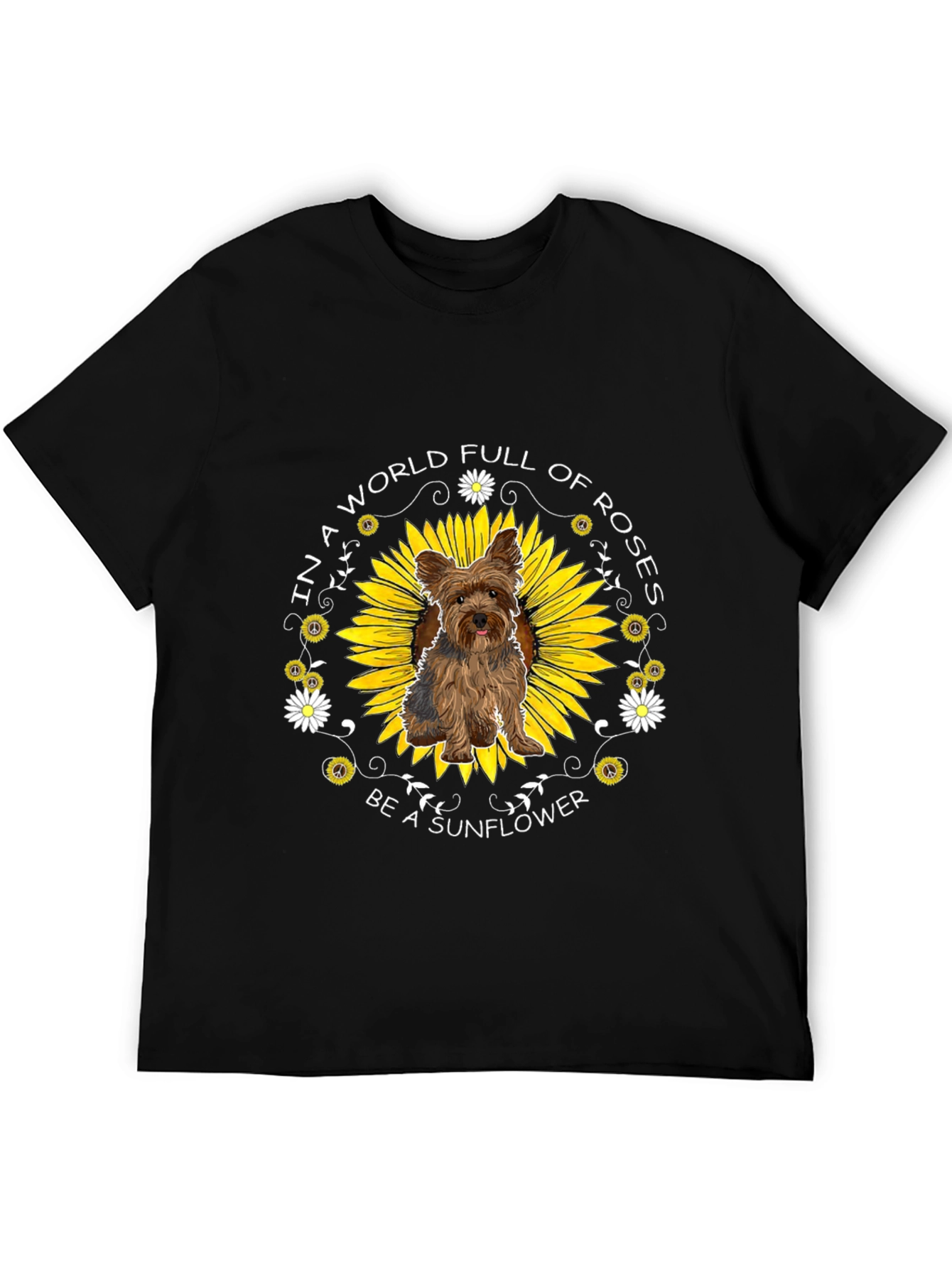 Be a Sunflower Yorkie T-Shirt