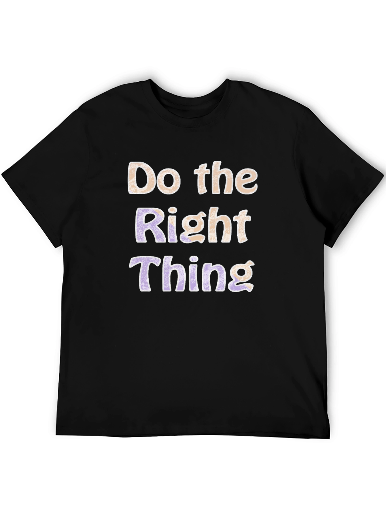 Do The Right Thing Black T-Shirt
