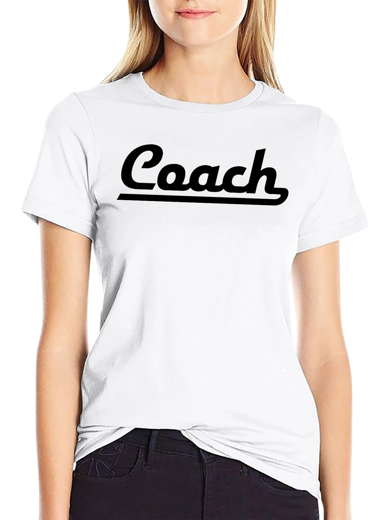 Coach Graphic T-Shirt - Black