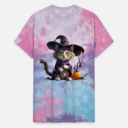 Pumpkin Halloween Cat Witch Cute Kitten Hallow