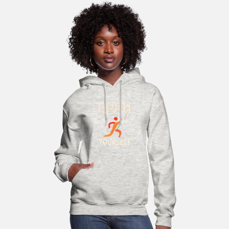 "Push Yourself" Motivational T-Shirt – Strength De