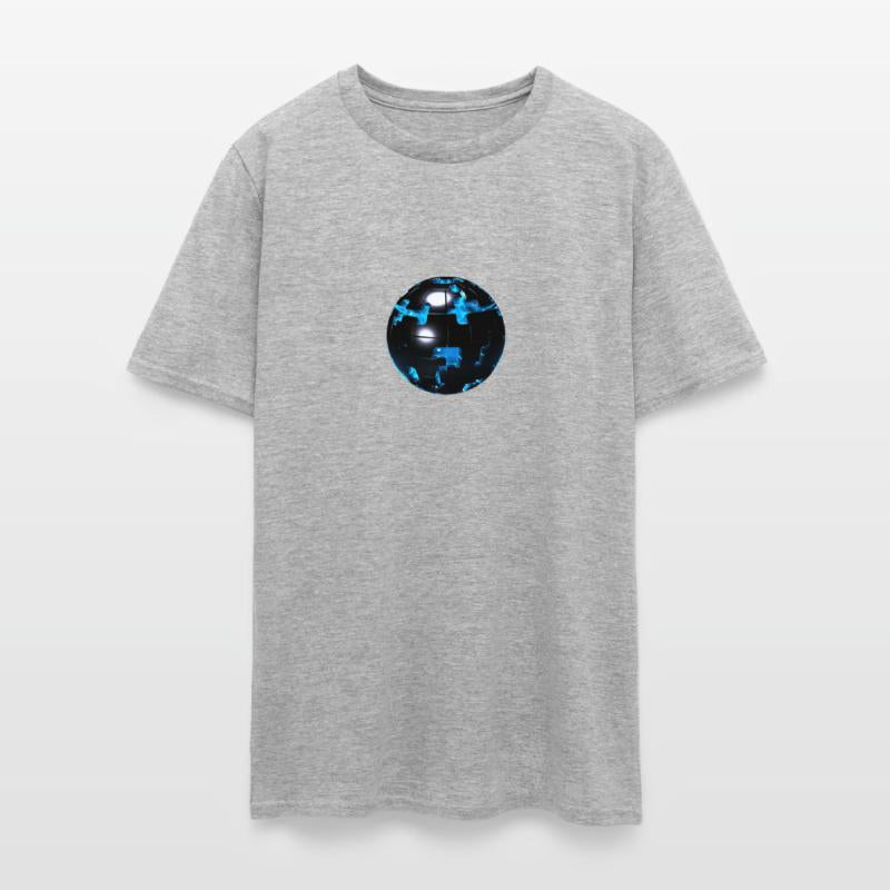 Puzzle Ball Blue Glow