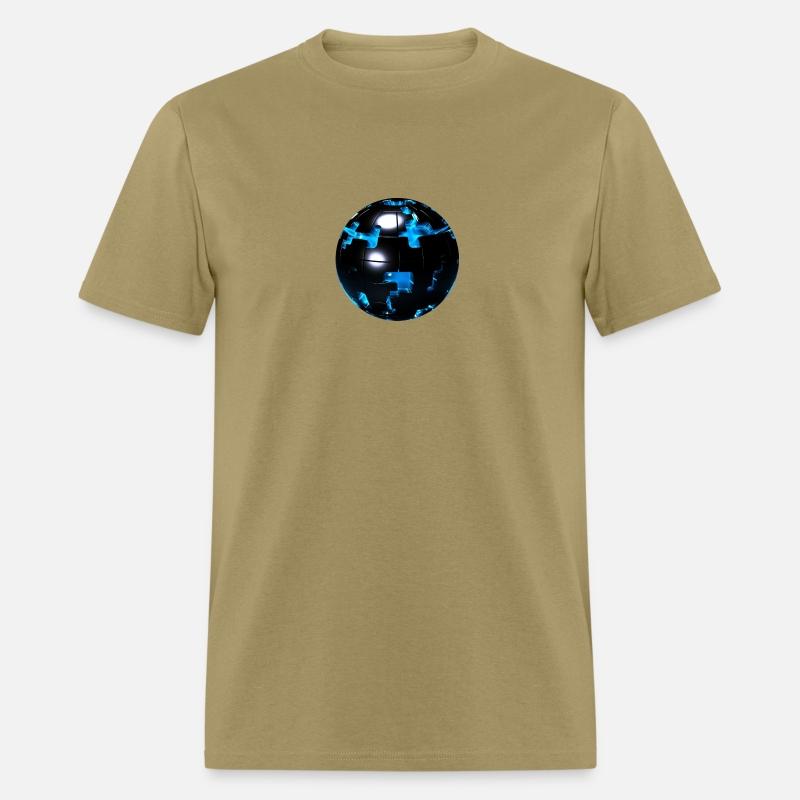 Puzzle Ball Blue Glow