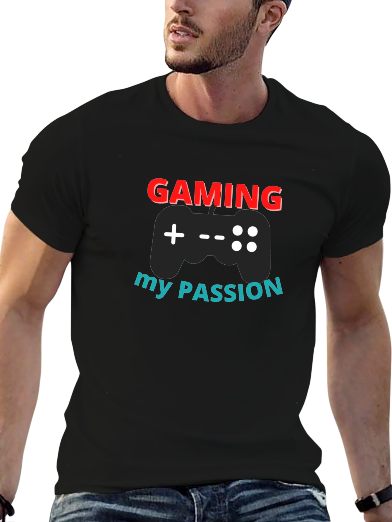Gaming is My Passion Graphic T-Shirt