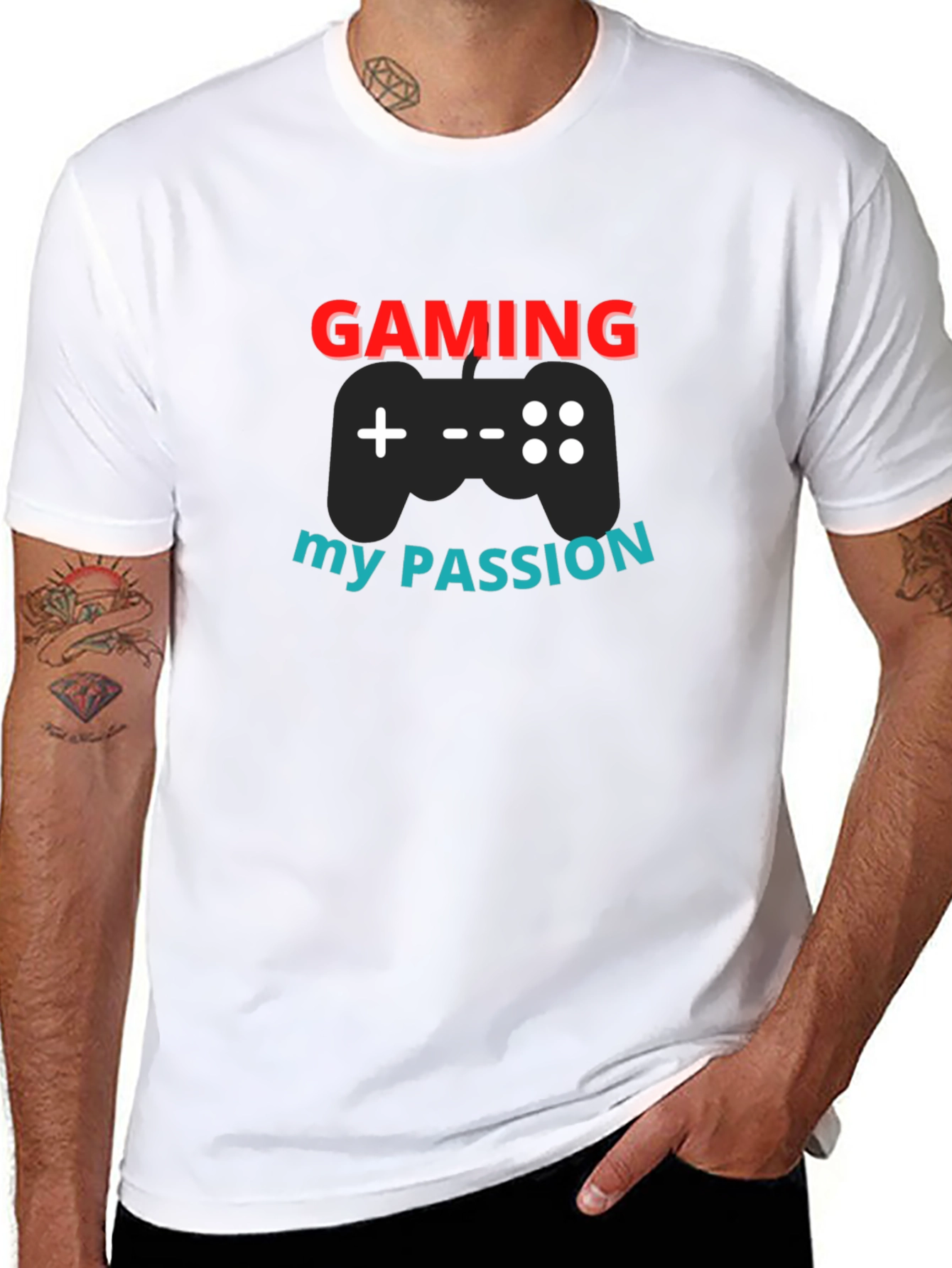 Gaming is My Passion Graphic T-Shirt