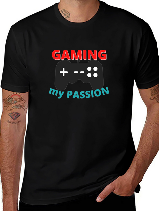 Gaming is My Passion Graphic T-Shirt