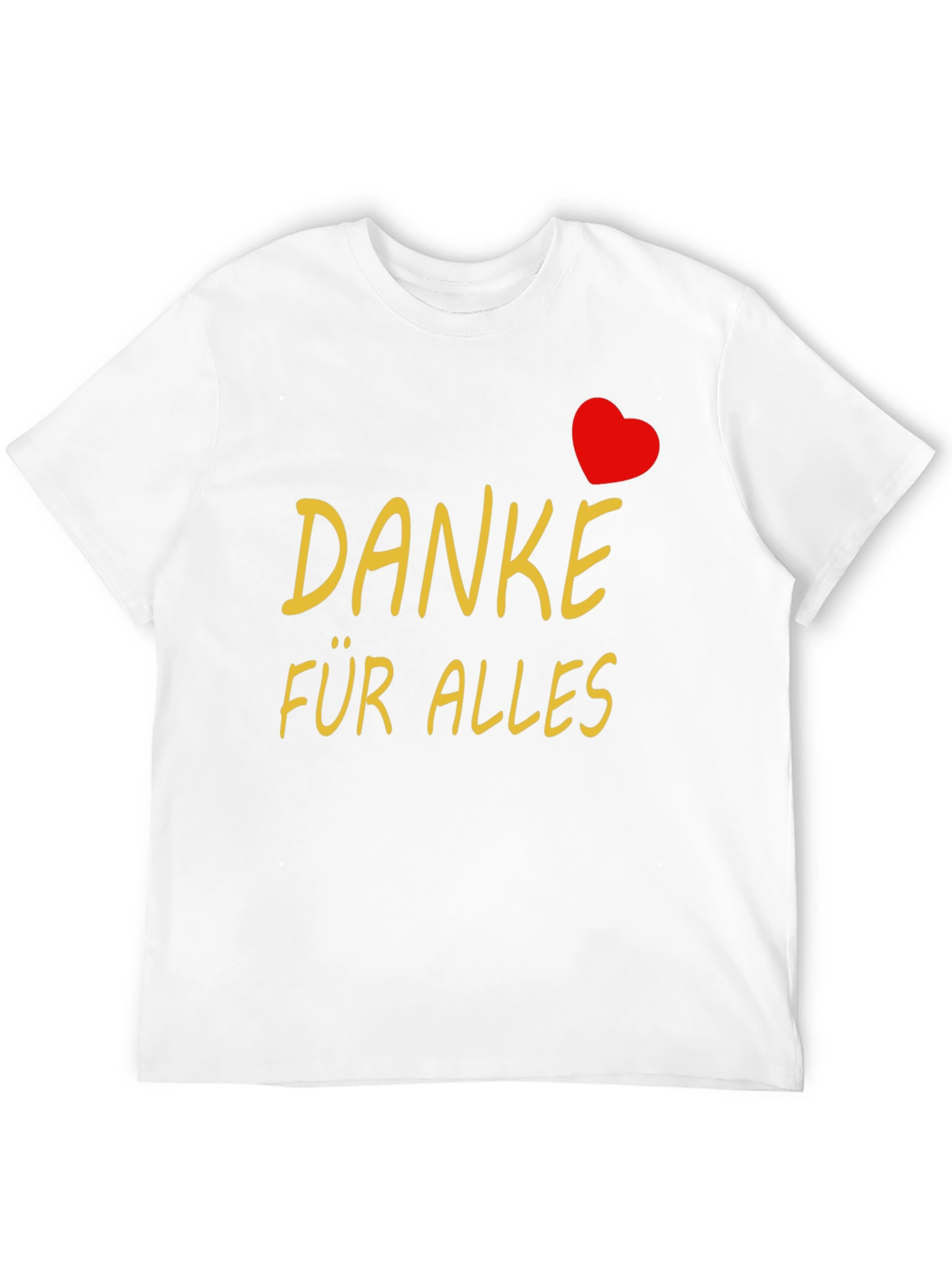Danke Für Alles Black T-Shirt