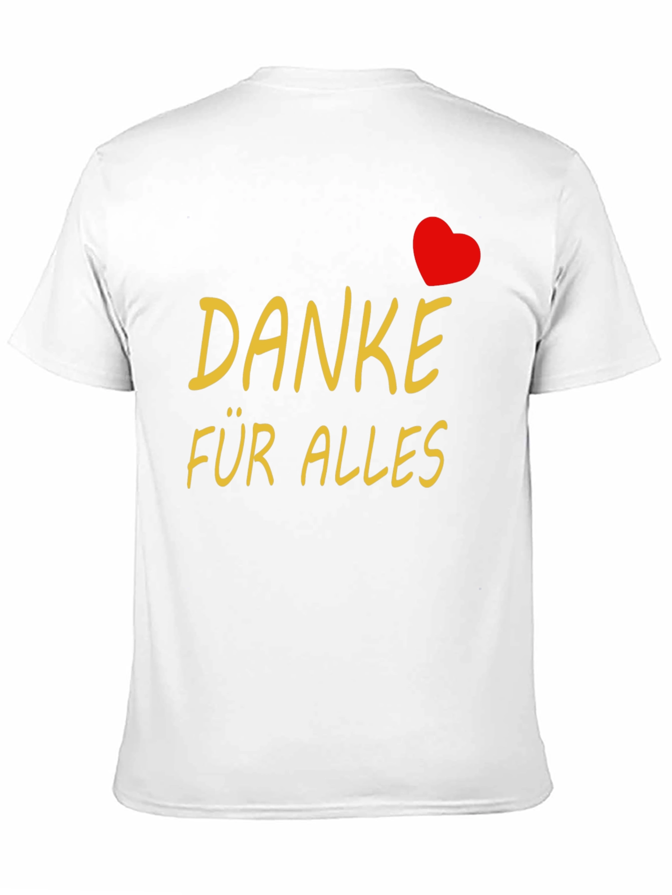 Danke Für Alles Black T-Shirt