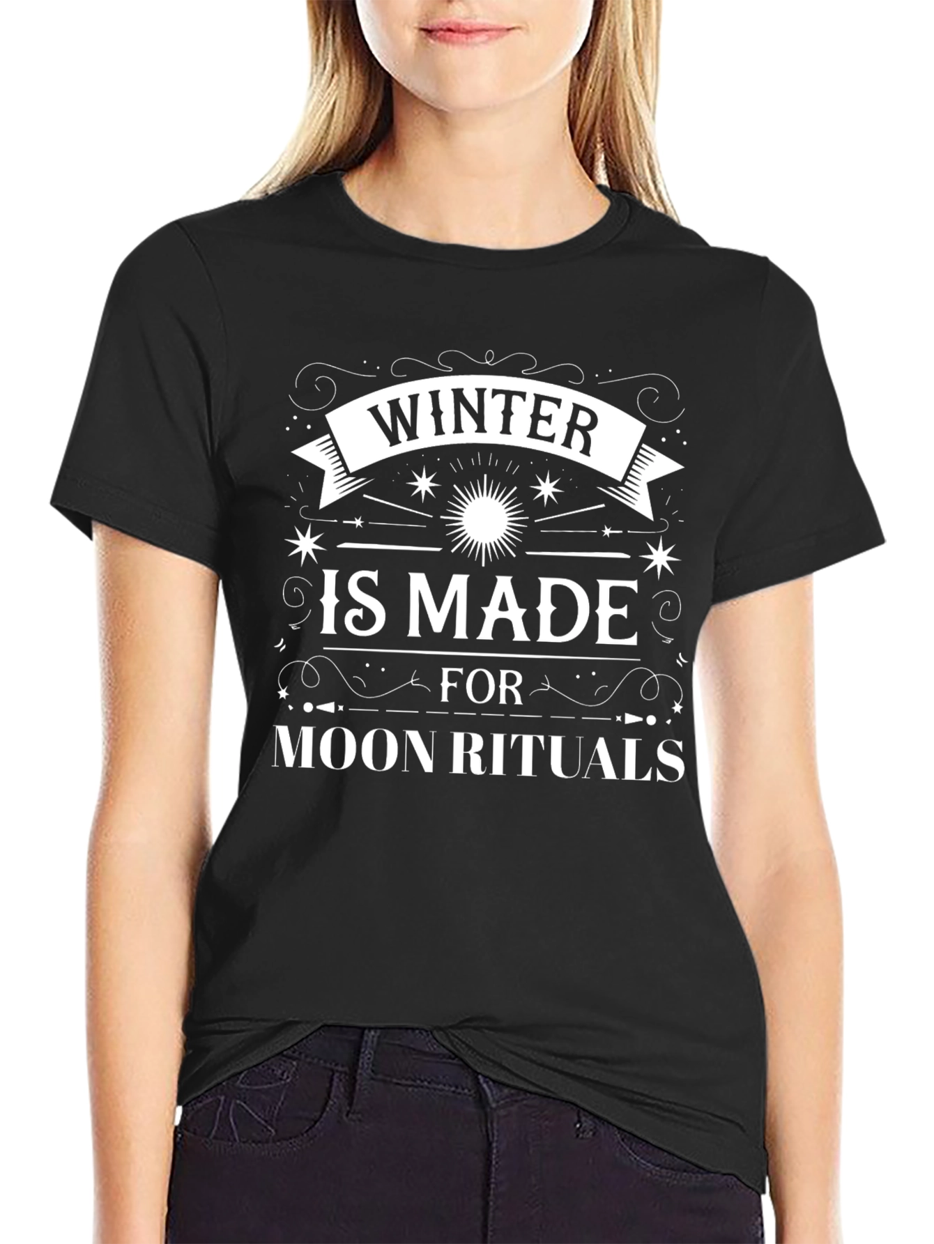 Winter Moon Rituals Graphic T-Shirt
