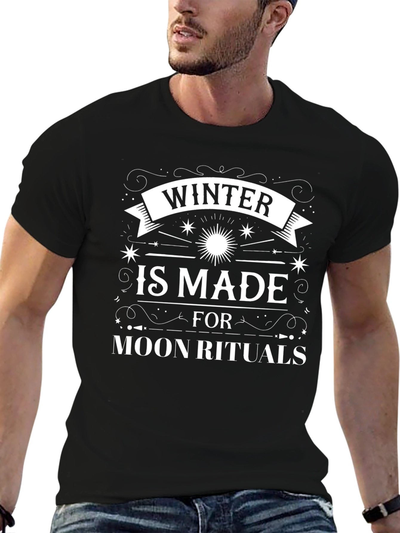 Winter Moon Rituals Graphic T-Shirt