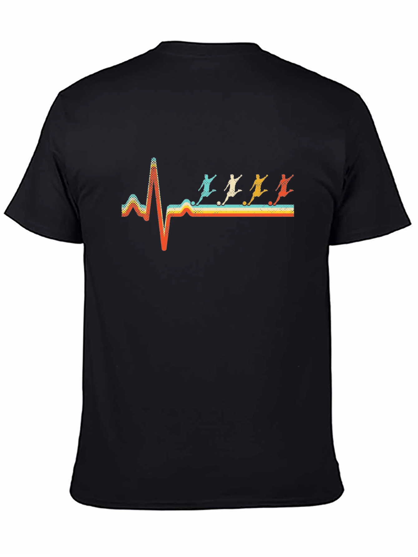 Soccer Heartbeat Graphic Tee