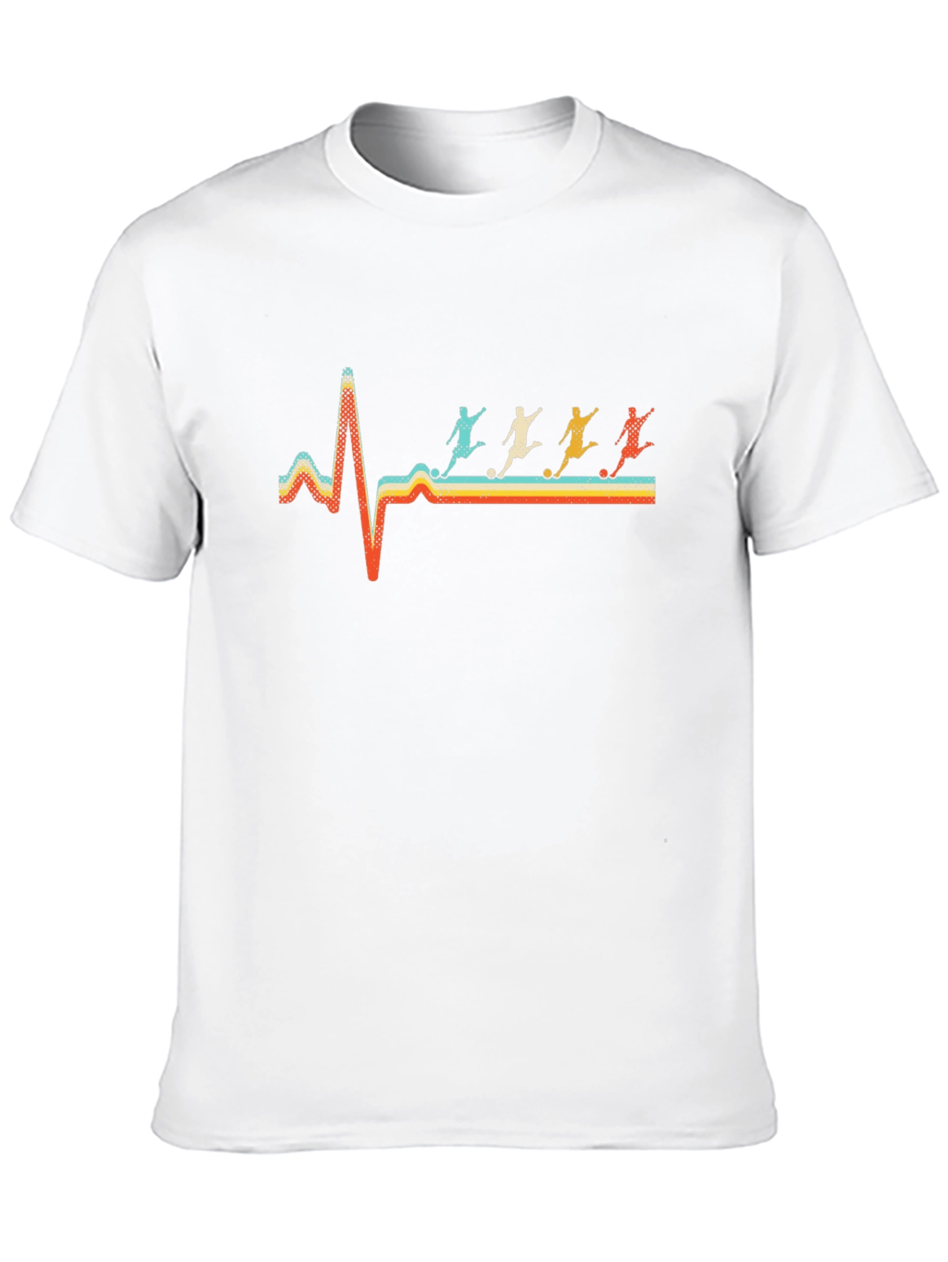 Soccer Heartbeat Graphic Tee