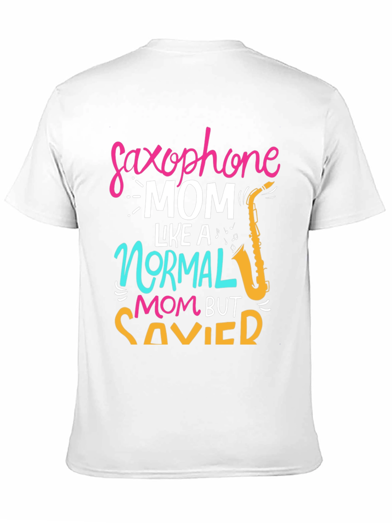 Saxophone Mom T-Shirt - Savvy & Stylish!