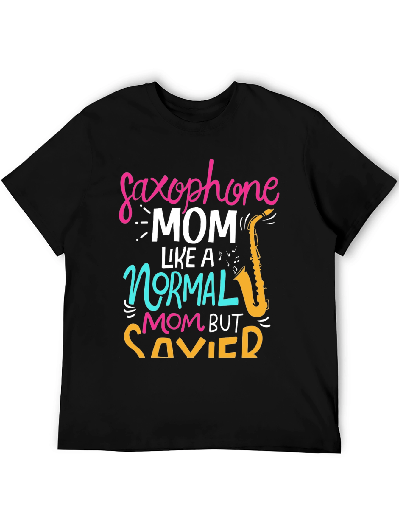 Saxophone Mom T-Shirt - Savvy & Stylish!