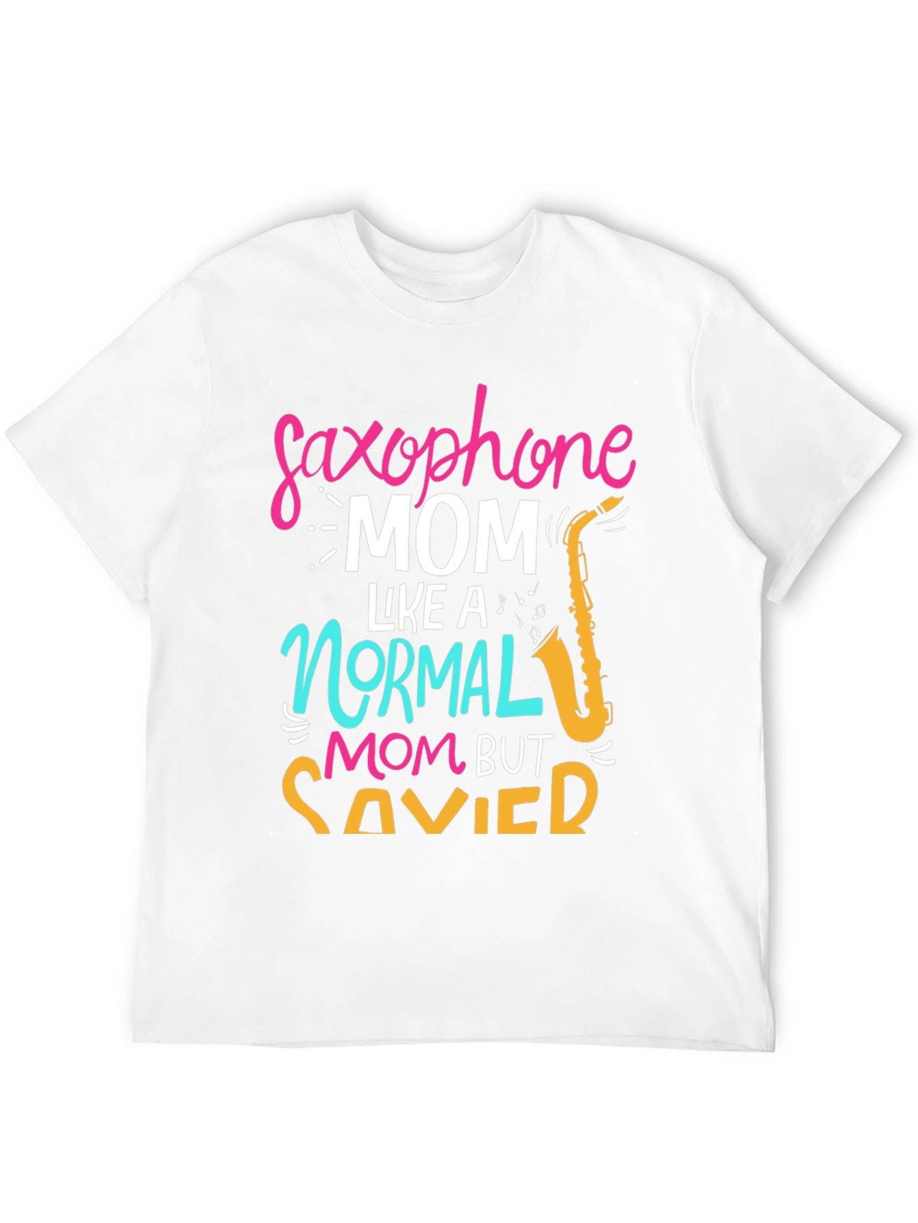 Saxophone Mom T-Shirt - Savvy & Stylish!