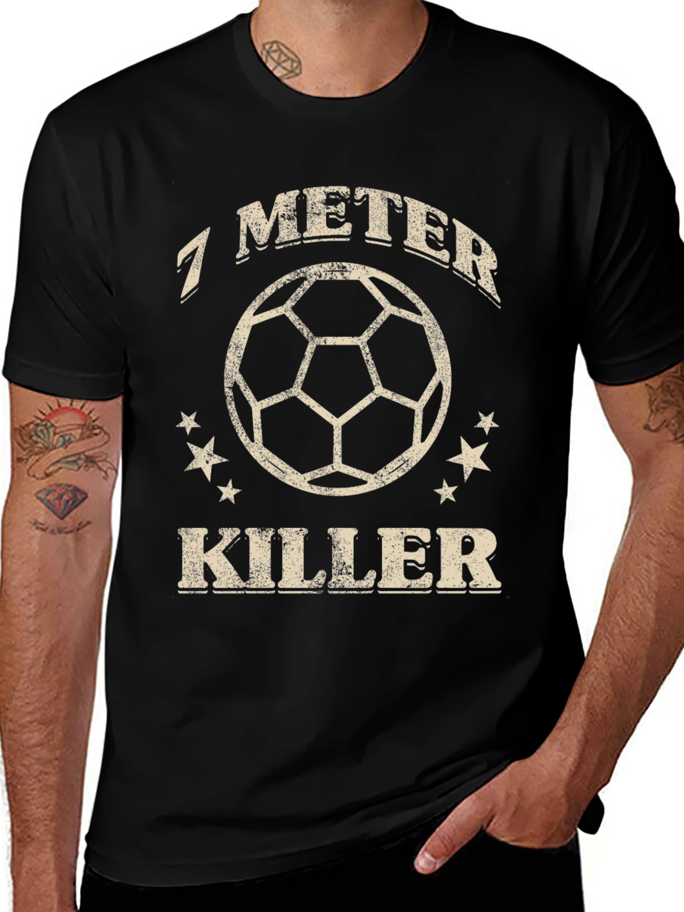 7 Meter Killer Soccer Graphic Tee