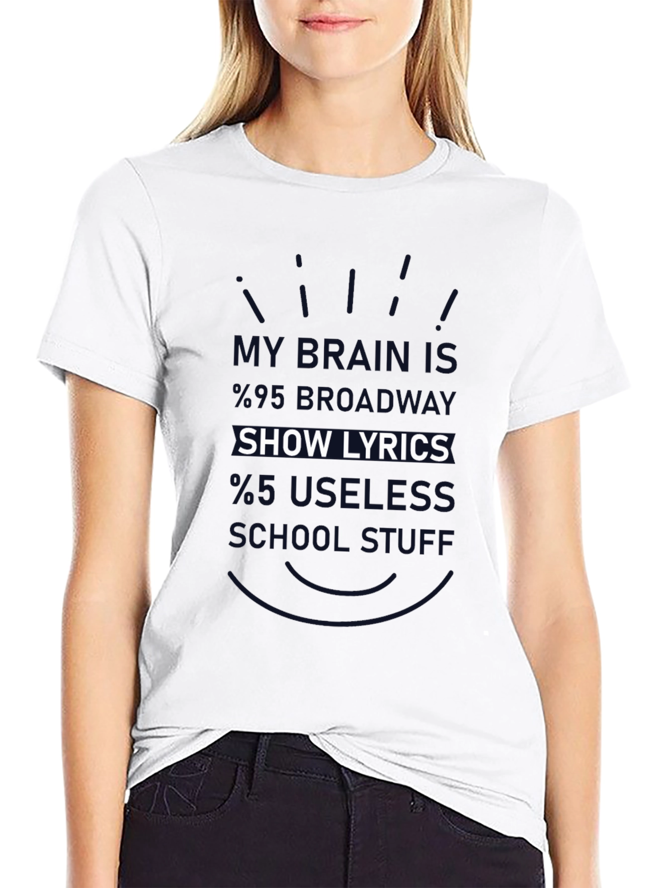 Broadway Show Lyrics T-Shirt