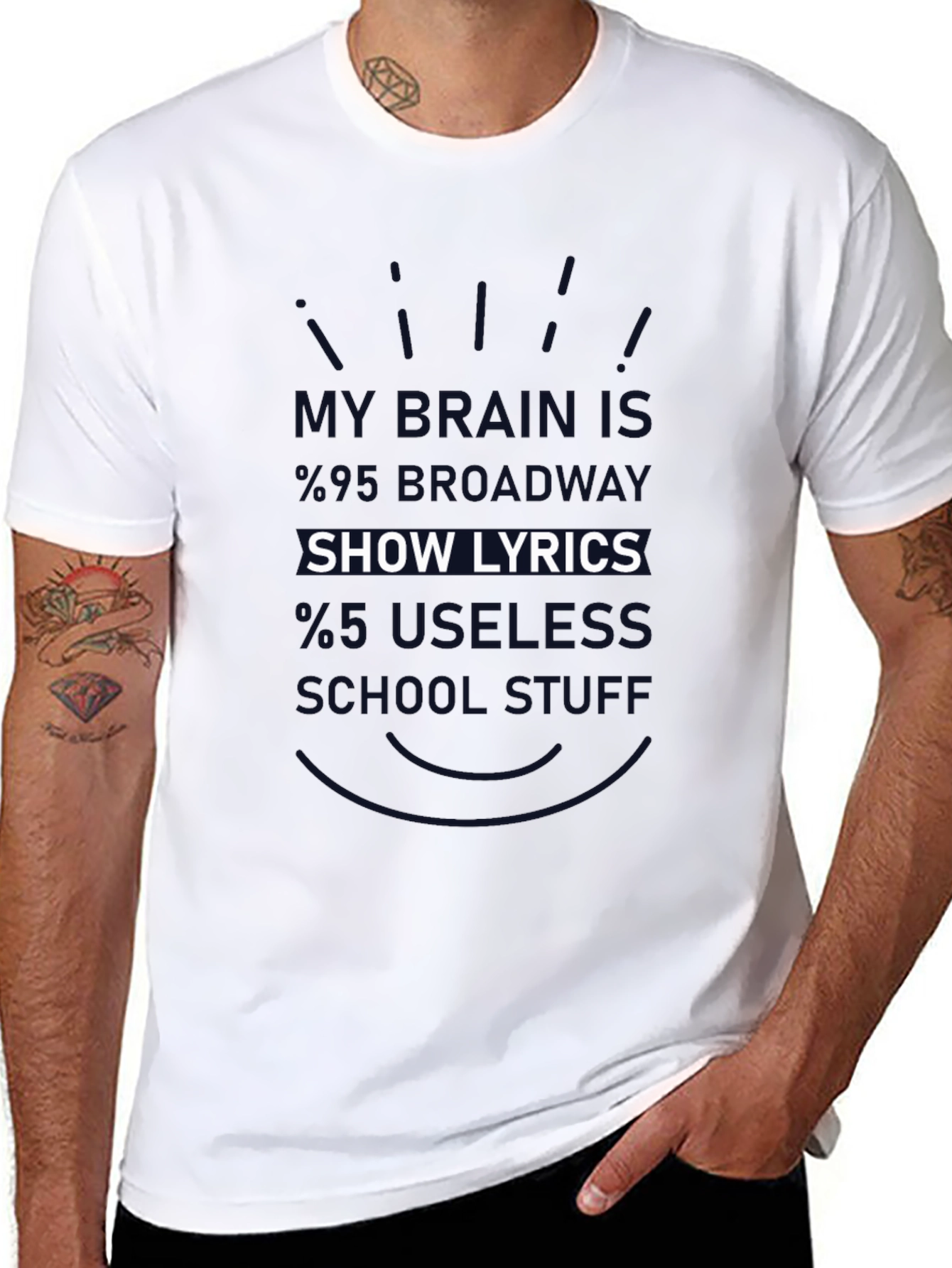 Broadway Show Lyrics T-Shirt