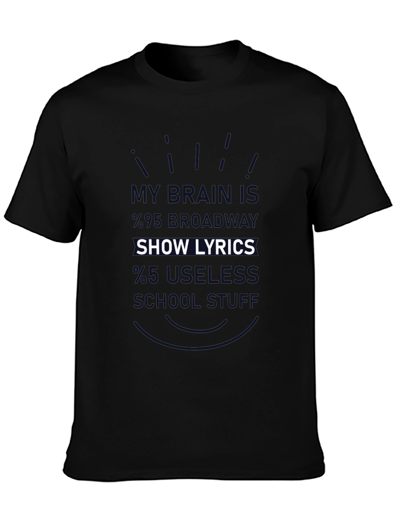 Broadway Show Lyrics T-Shirt