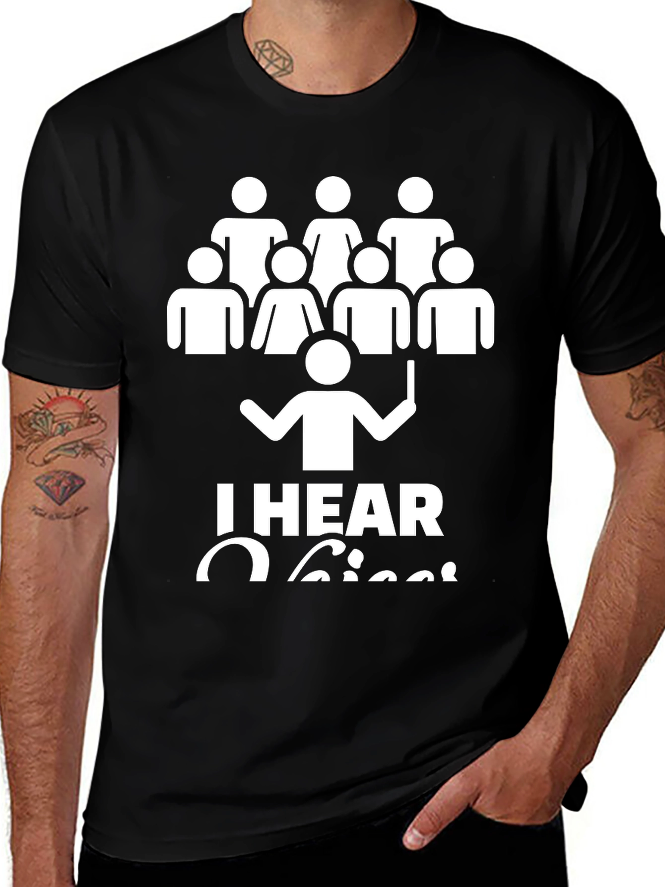 I Hear Orchestra T-Shirt - Music Lovers Tee