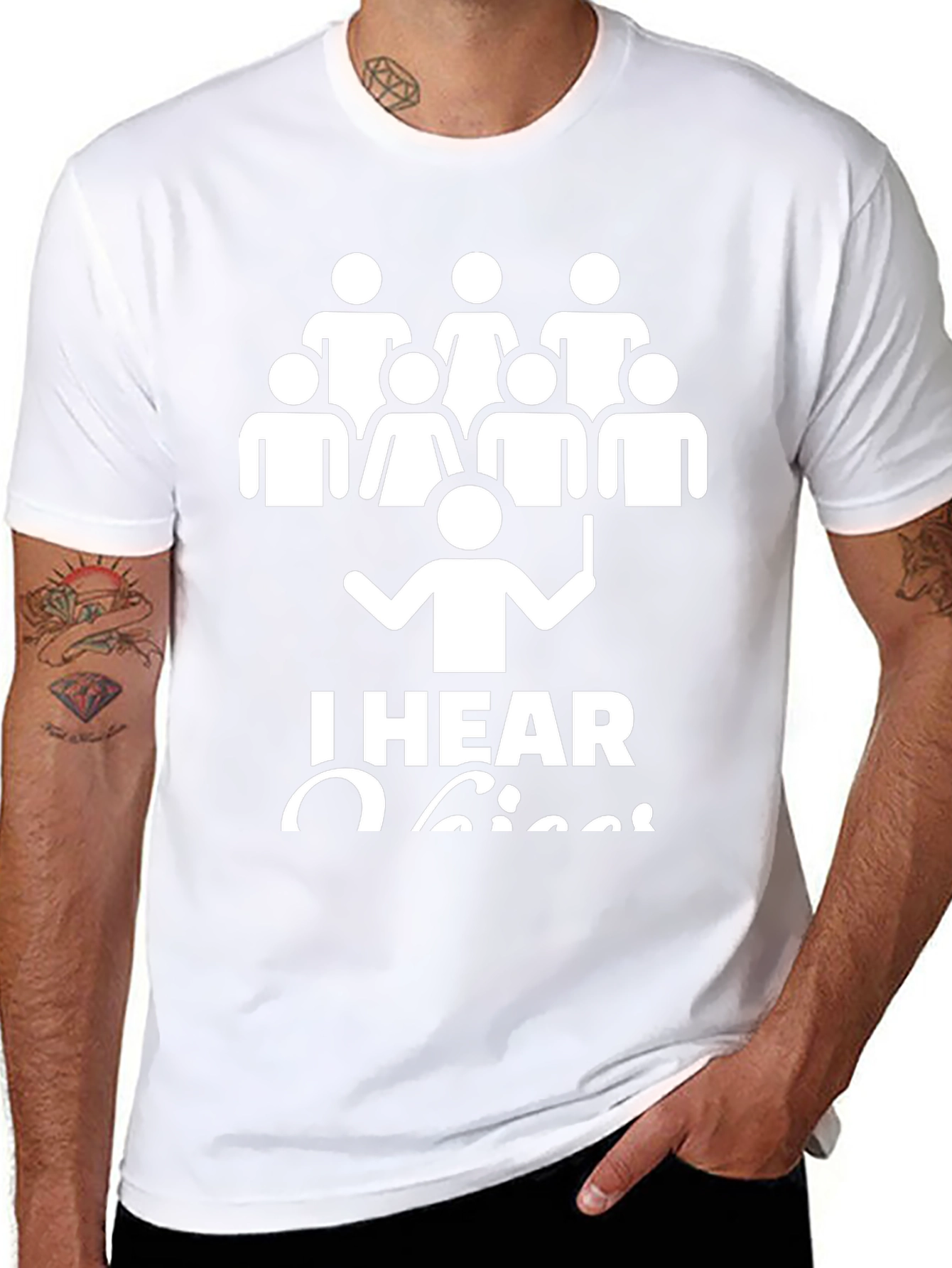 I Hear Orchestra T-Shirt - Music Lovers Tee