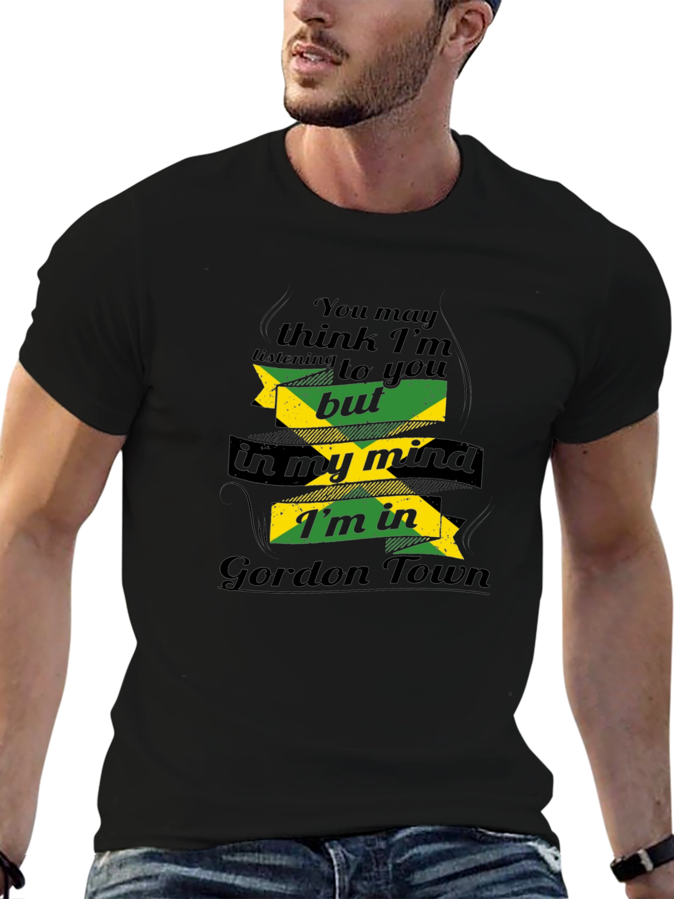 Jamaican Pride T-Shirt - Gordon Town Mind