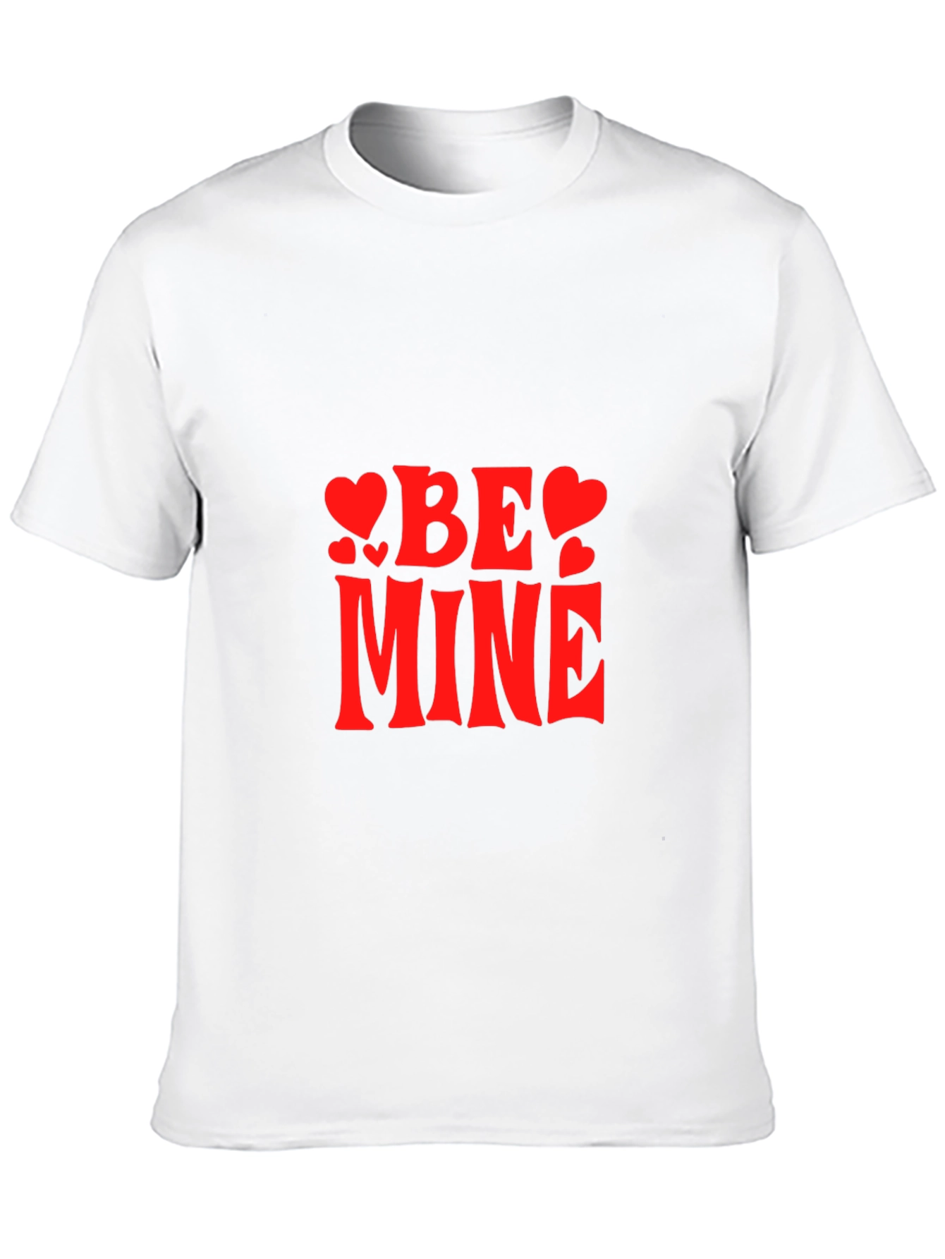 Be Mine Heart Valentines Day T-Shirt