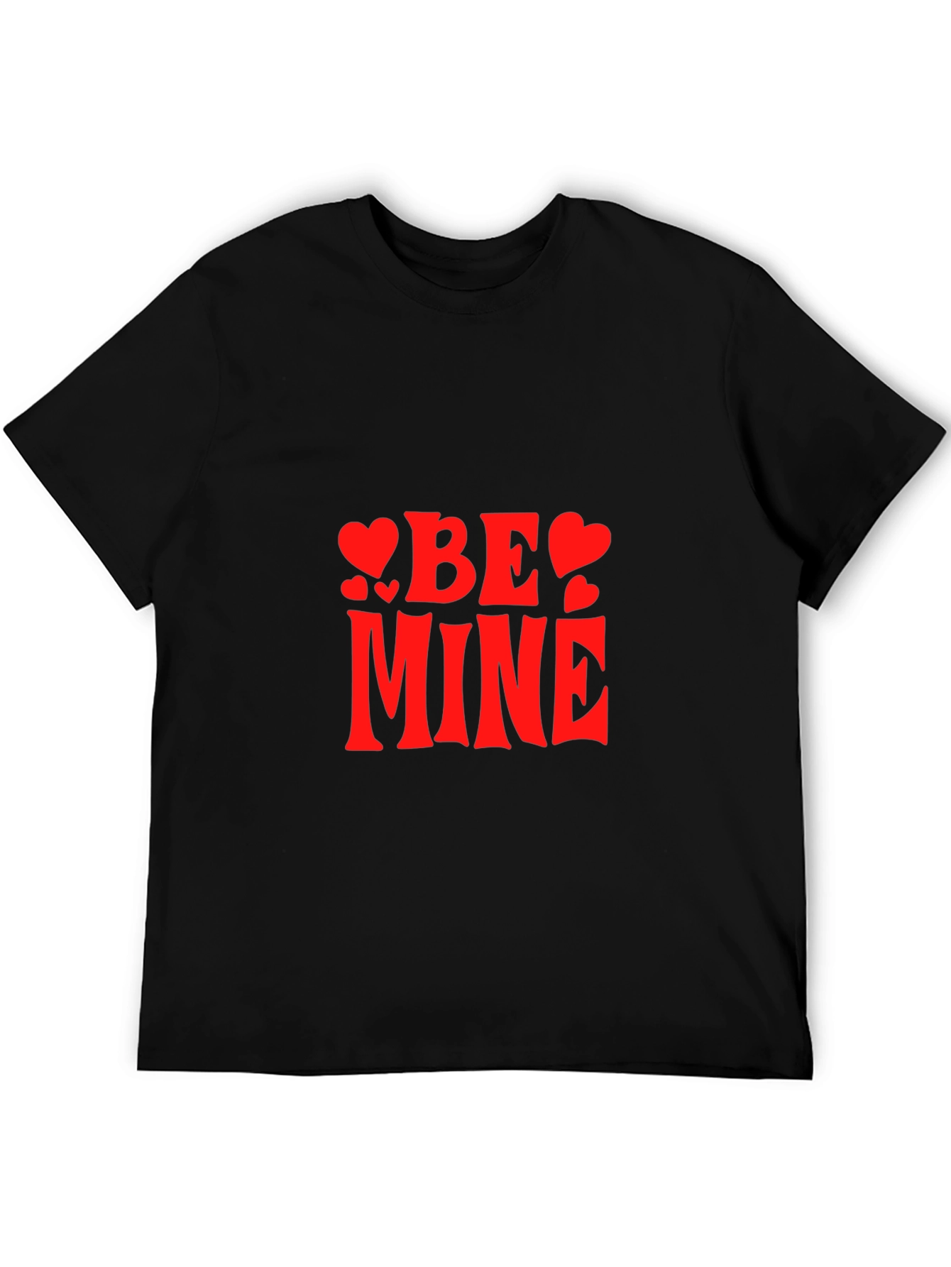 Be Mine Heart Valentines Day T-Shirt