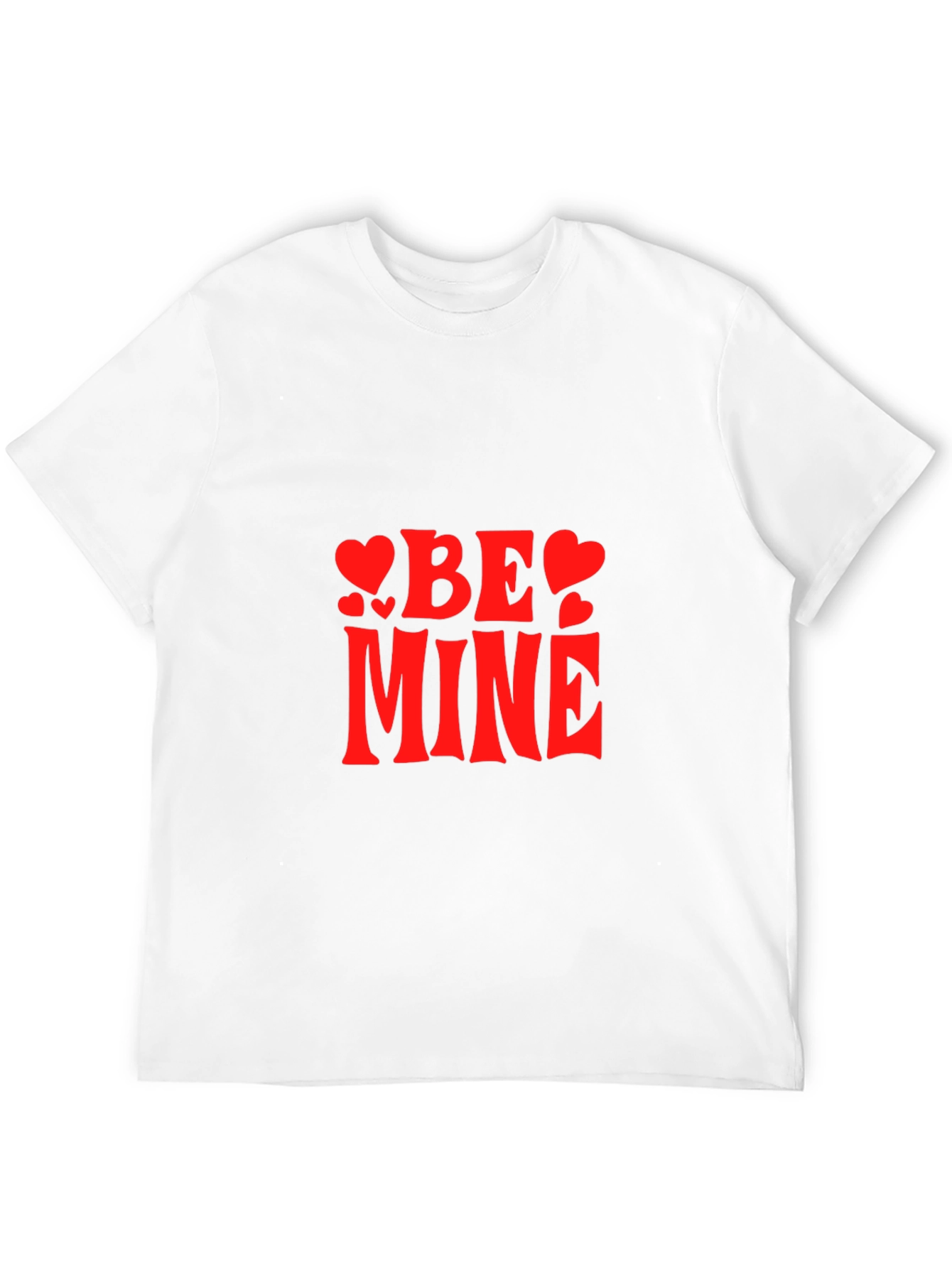 Be Mine Heart Valentines Day T-Shirt