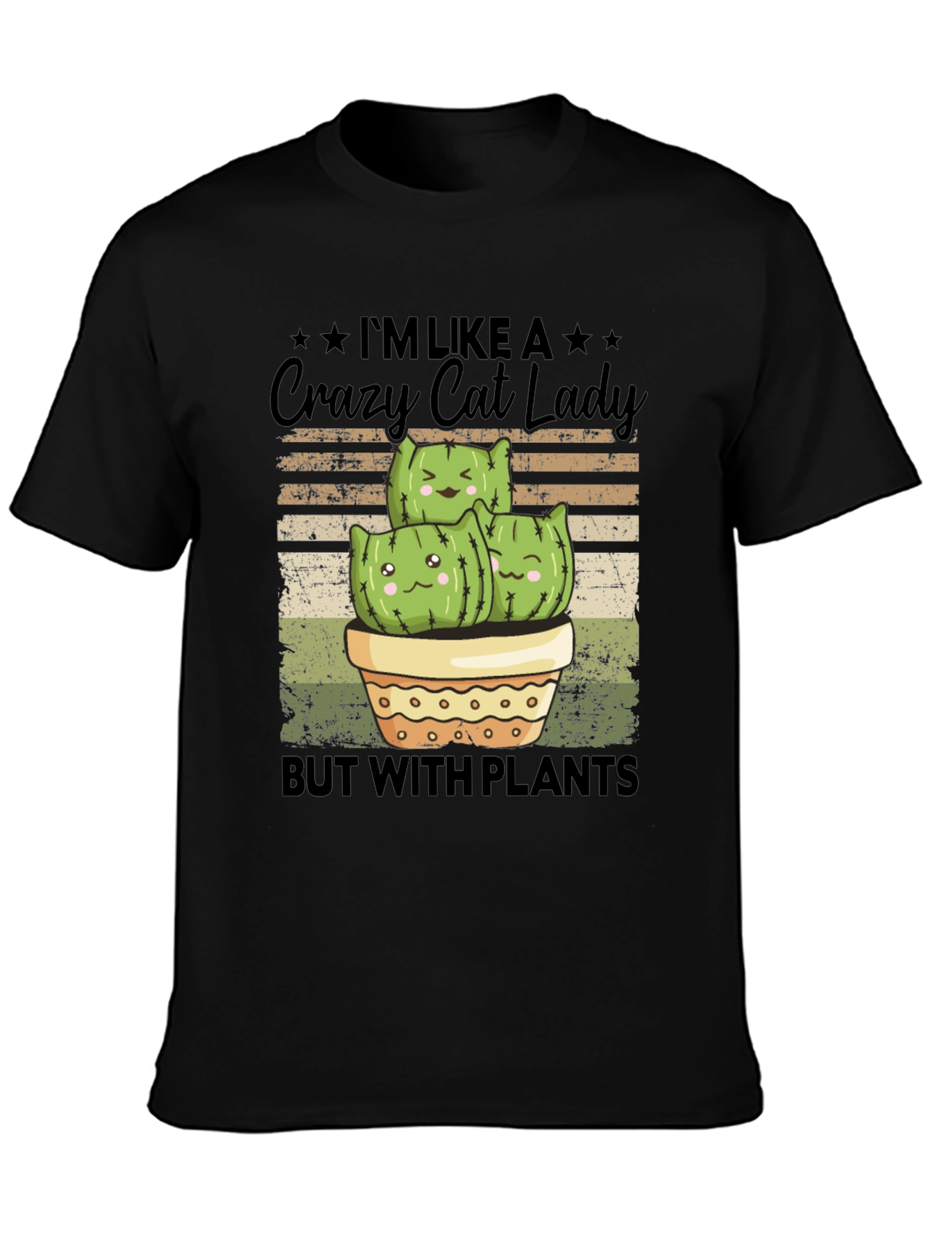 Crazy Cat Lady Plant T-Shirt
