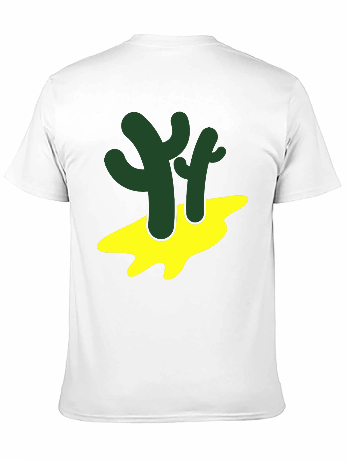 Cactus Graphic Tee - Desert Style Black T-Shirt