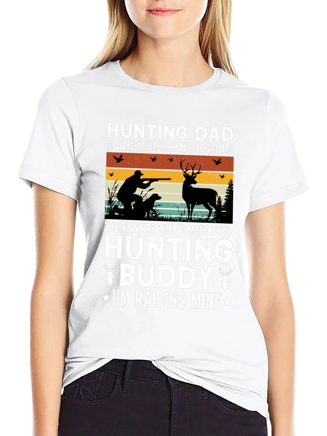 Hunting Dad T-Shirt - Hunting Buddy