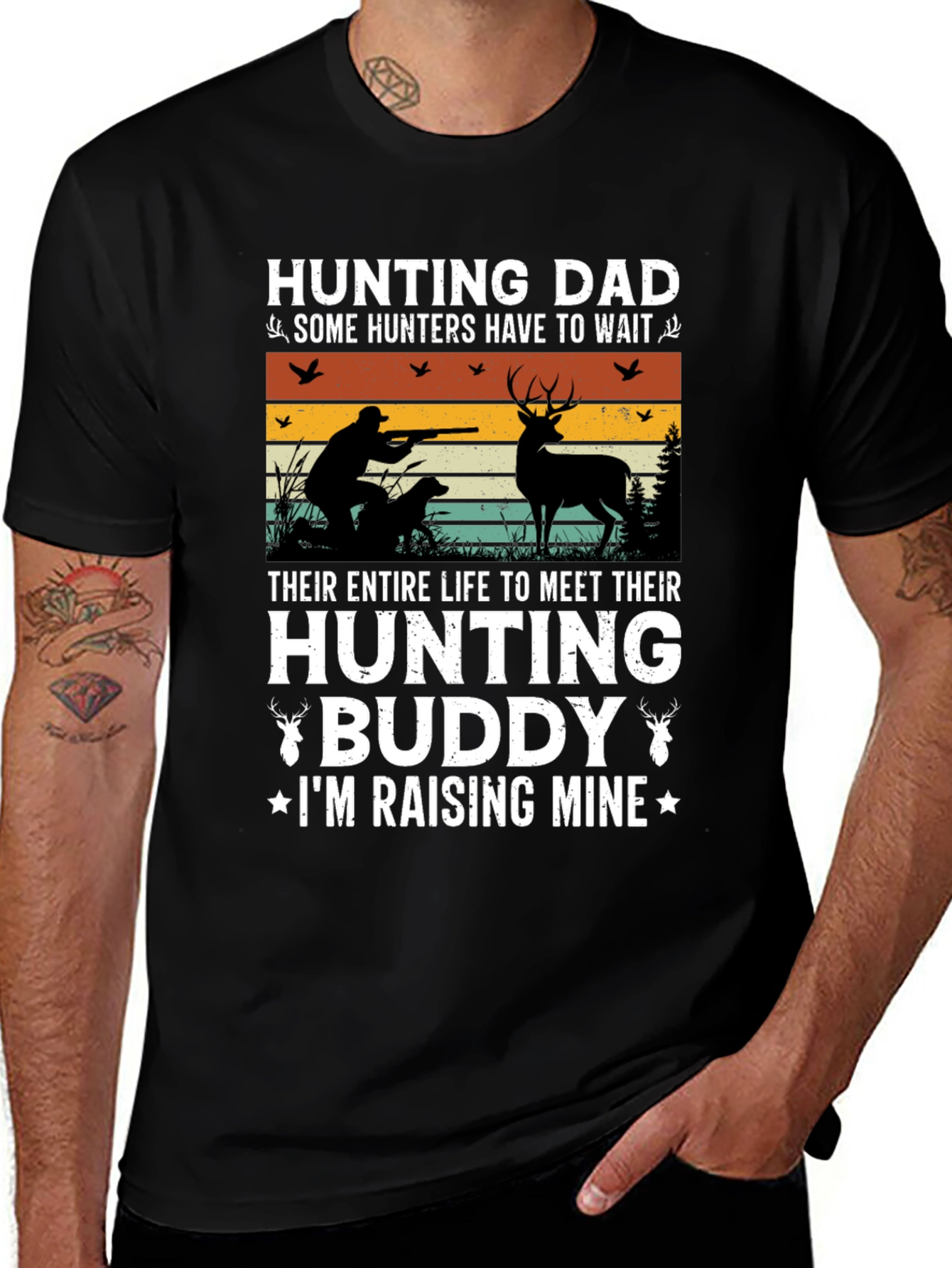 Hunting Dad T-Shirt - Hunting Buddy