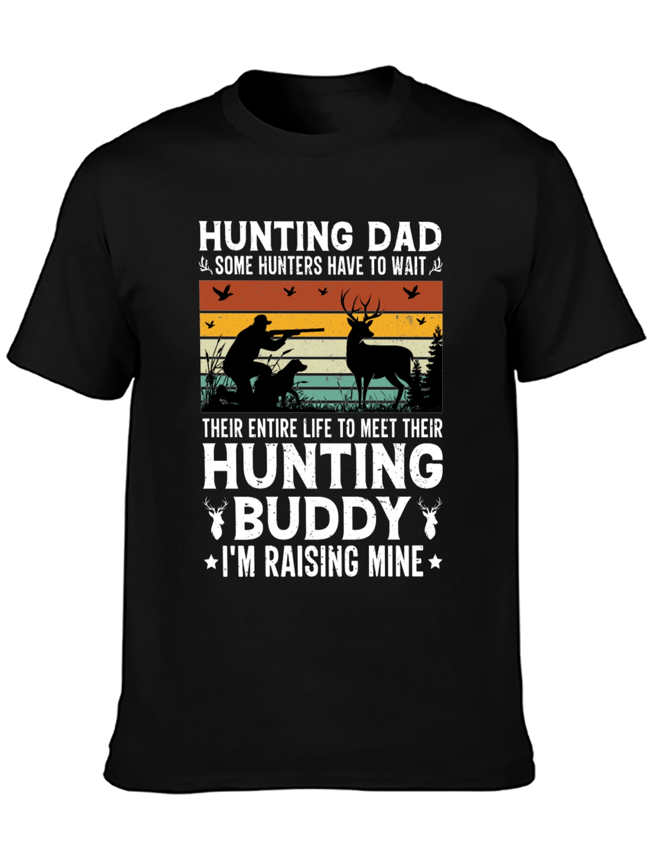 Hunting Dad T-Shirt - Hunting Buddy