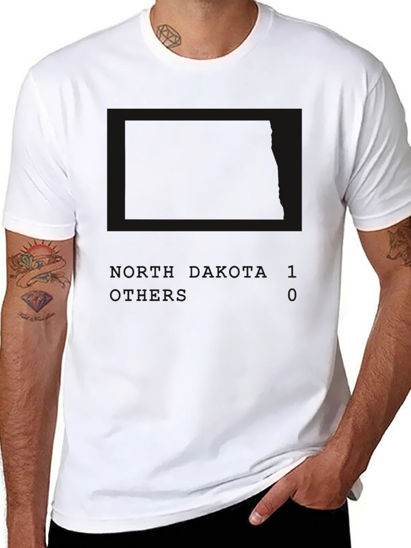Black Graphic Print Short Sleeve Tee