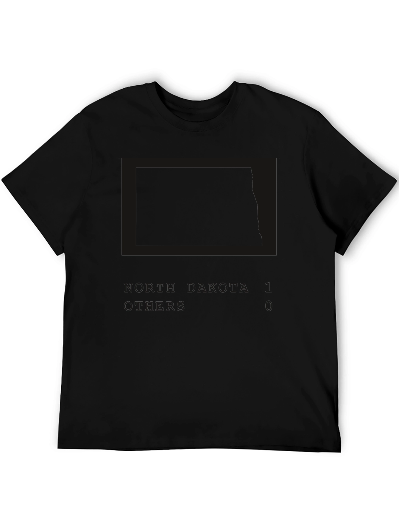Black Graphic Print Short Sleeve Tee