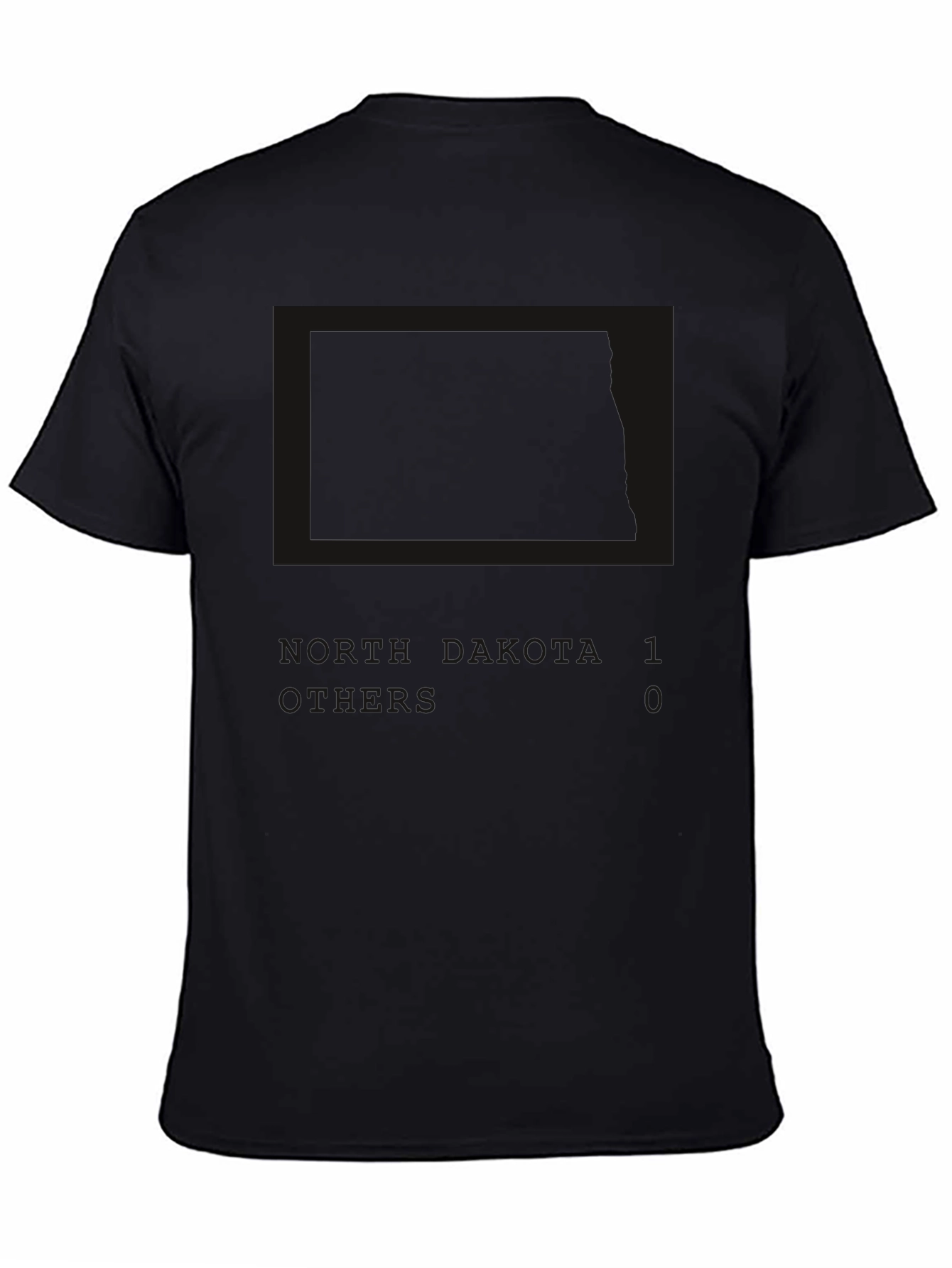 Black Graphic Print Short Sleeve Tee