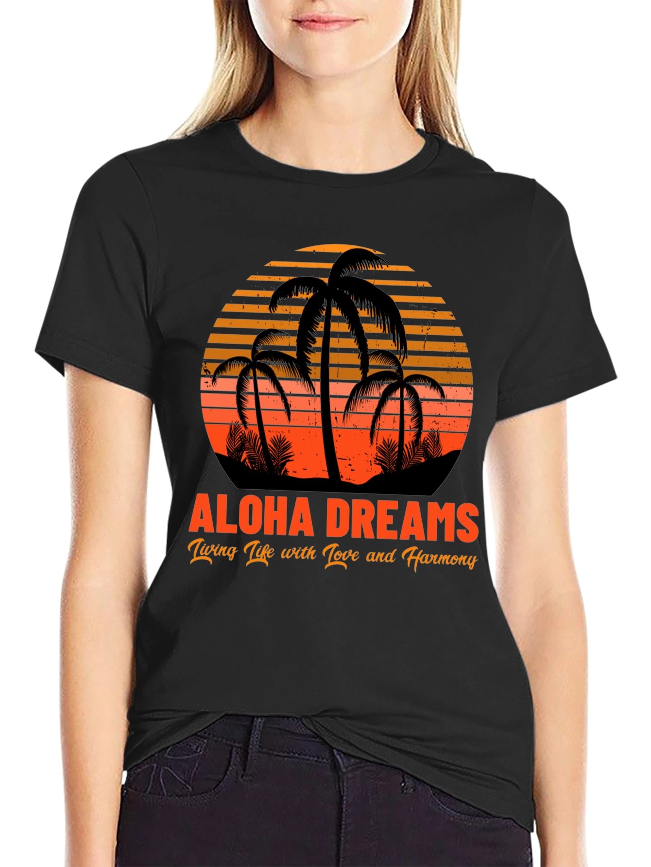 Aloha Dreams Palm Tree T-Shirt