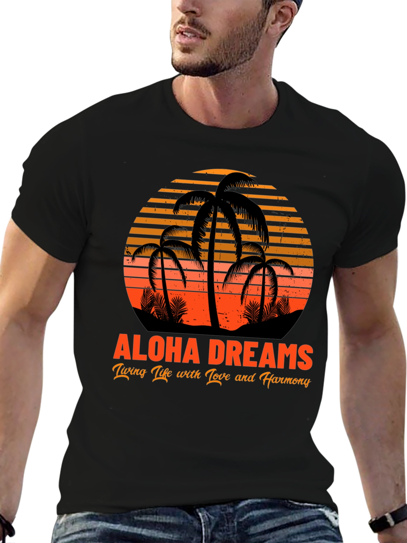 Aloha Dreams Palm Tree T-Shirt