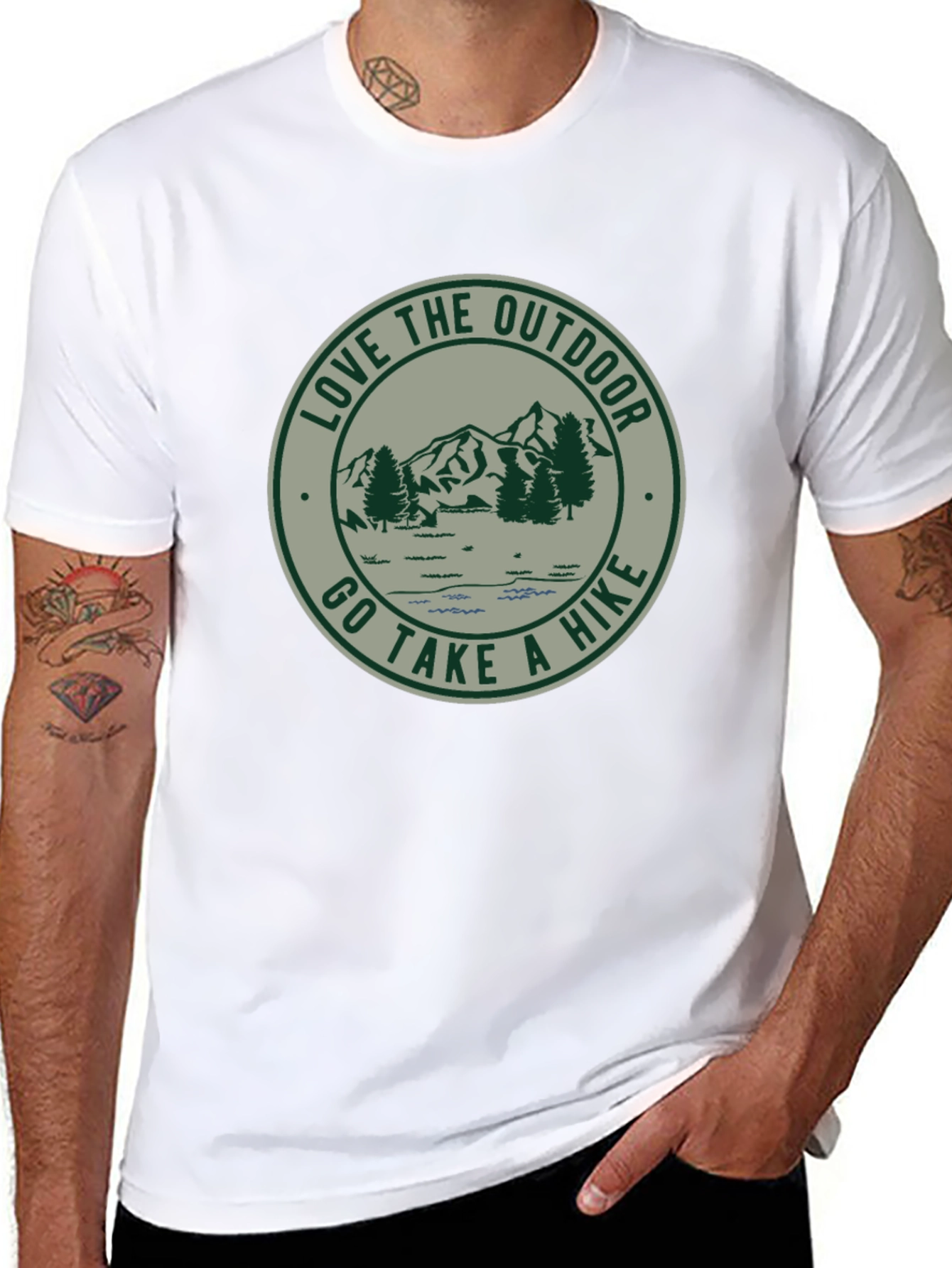 Outdoor Adventure Graphic T-Shirt - Hike More