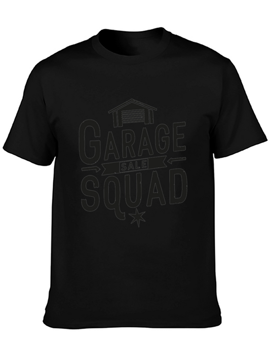 Garage Sale Squad Black T-Shirt